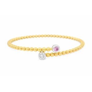 Custom premium silver and gold bracelet jewelry factory
