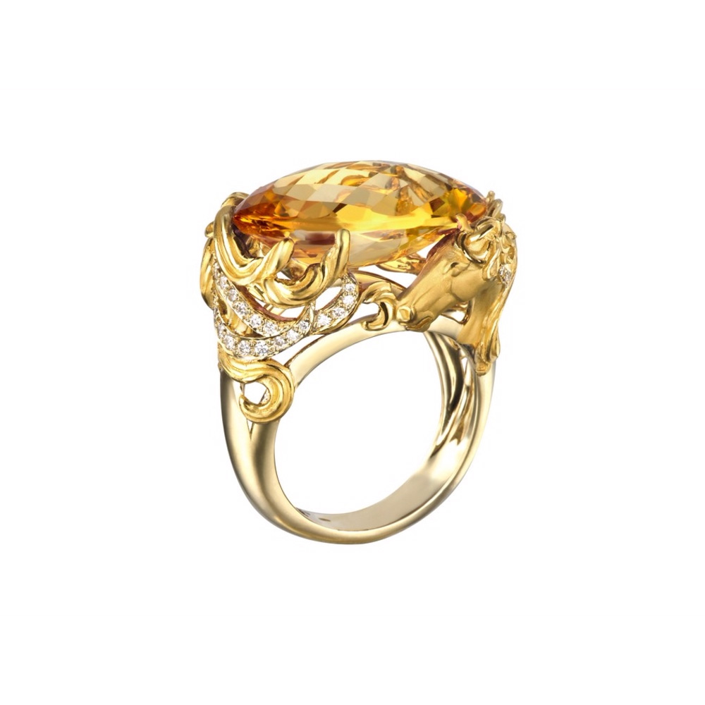 OEM/ODM Jewelry 8K yellow glod plating silver ring jewelry custom made jewelry manufacturer