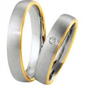 خاتم مطلي بالذهب عيار 925 من الفضة الإسترليني عيار 18 قيراط من الشركة المصنعة للمجوهرات المخصصة