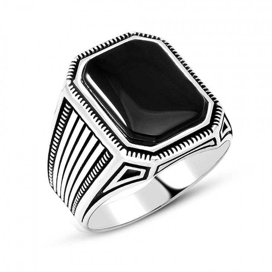 Wholesale 925 Sterling silver men ring Custom OEM/ODM Jewelry Made Silver Jewellery supplier