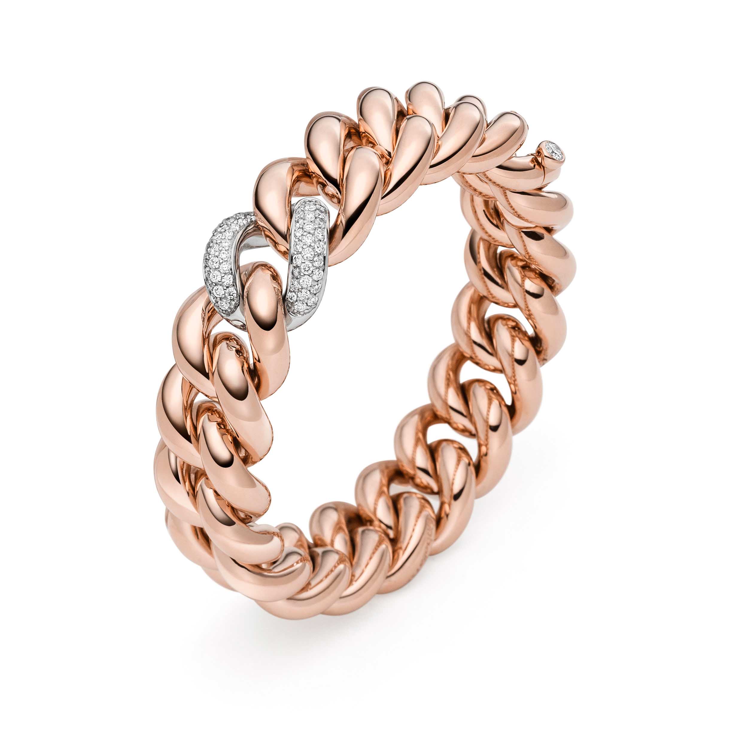 Wholesale 925 silver custom jewelry 18K rose OEM/ODM Jewelry gold plated bracelet manufacturer