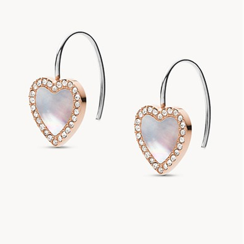 925 silver jewelry retailer purchase 1000 18k rose gold plated earrings