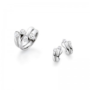 Fornecedor de joias personalizadas de anéis e brincos de prata 925