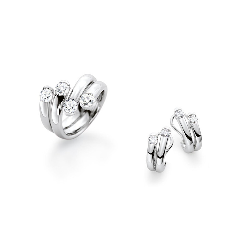 925 silver ring and earrings customized jewelry supplier