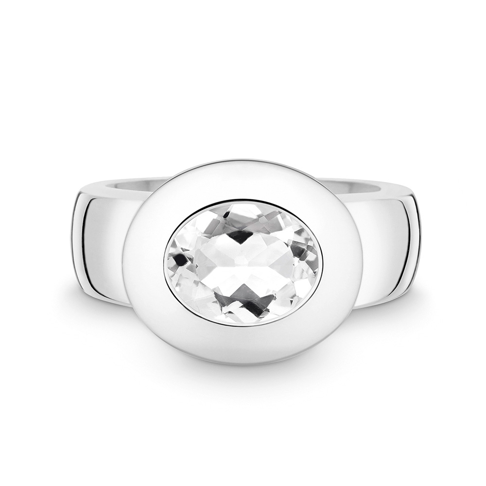 Designs femininos de anel de prata 925