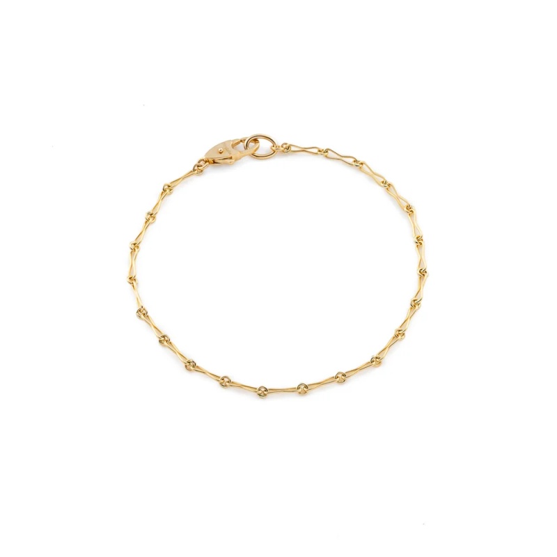 Fashion 18K Chain Ladder Chain Bracelet Custom Jewelry Manufacturer
