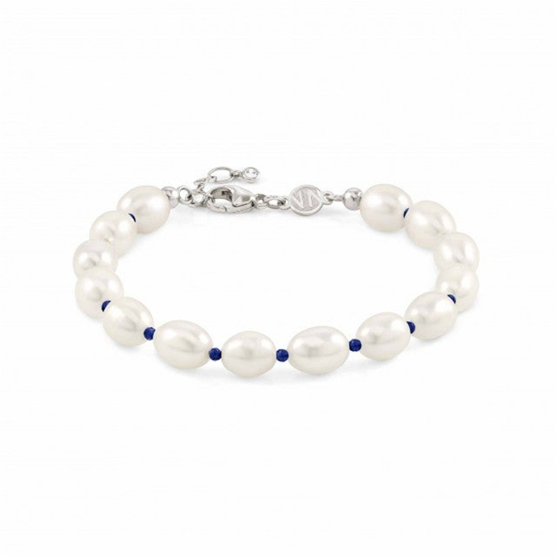 America custom women’s jewelry wholesaler OEM ODM 925 bracelet in sterling silver with pearls