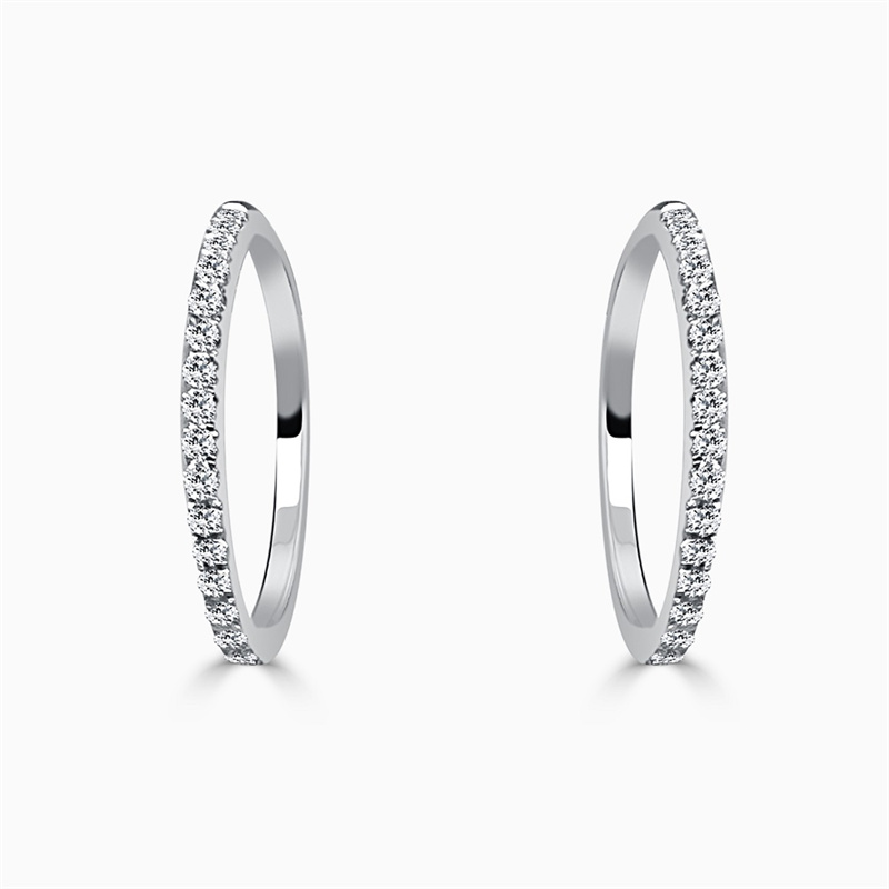 Best fashion jewelry designers custom silver earrings manufacturer
