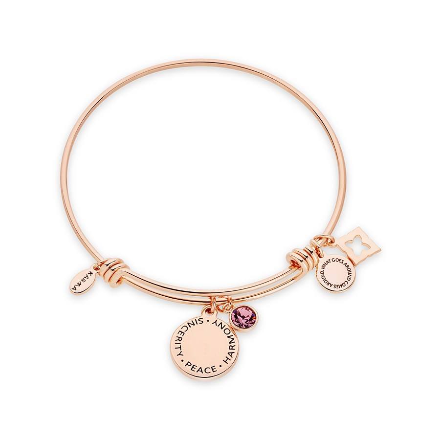 Bracciale in ottone rivestito in oro rosa Produttori e designer di gioielli raffinati personalizzati all'ingrosso