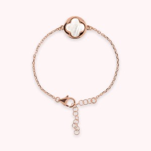 Offer Custom Jewelry Services For Bracelet with Four Leaf Clover Pendant  design