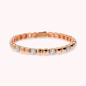 Customize Your Own Jewelry Bracelet with Cubic Zirconia Pavé