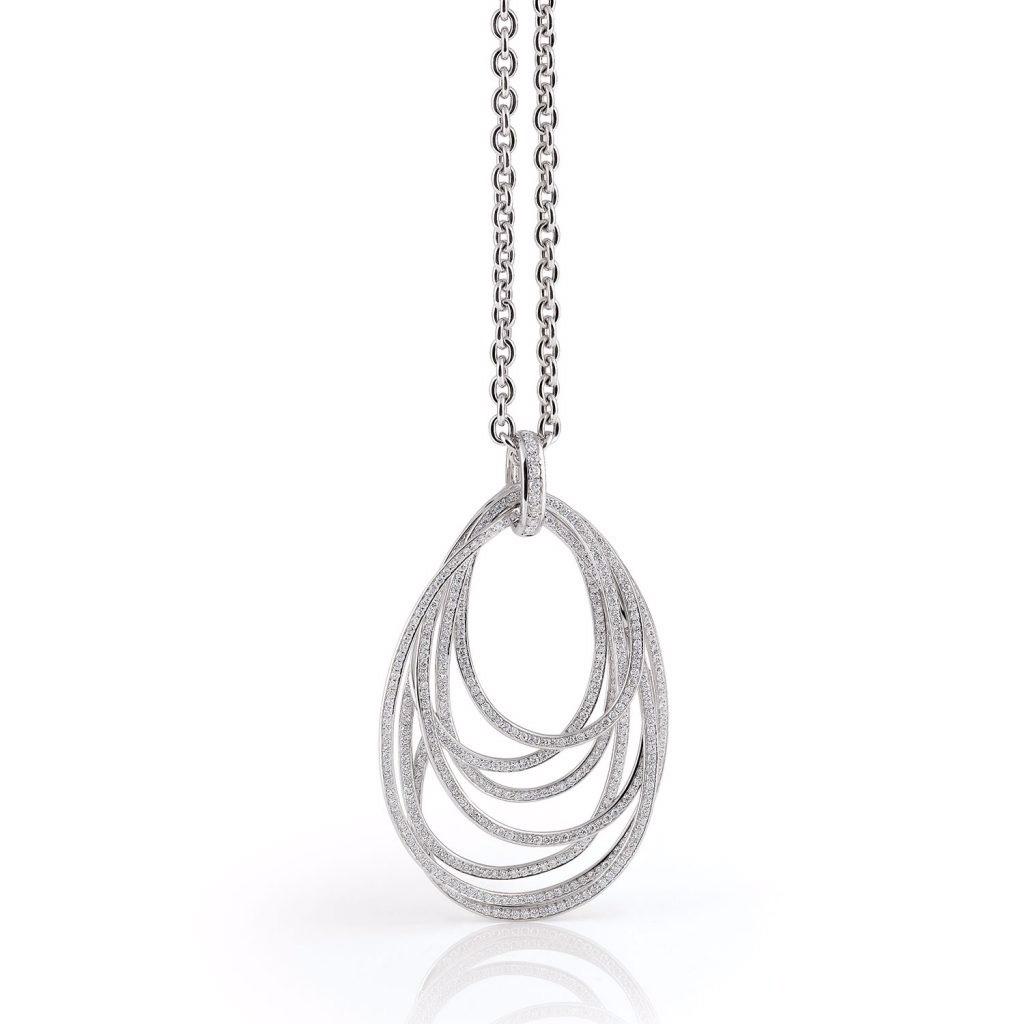 Wholesale CZ Cubic Zirconia necklace wholesale Custom Silver Jewelry supplier China OEM/ODM Jewelry