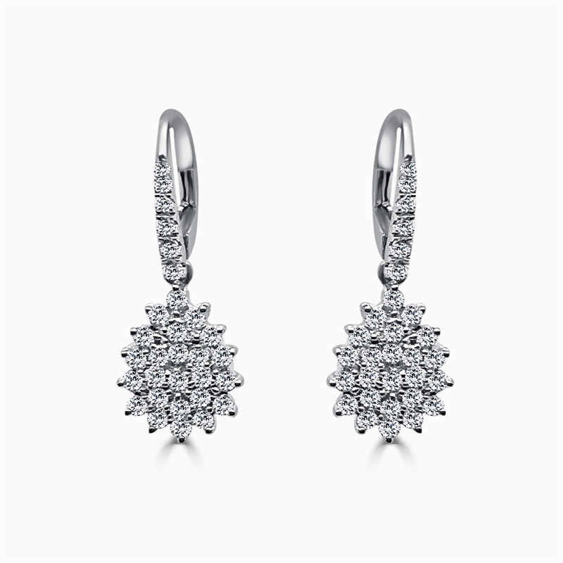 Boucles d'oreilles CZ bijoux fournisseurs en gros personnalisés Chine