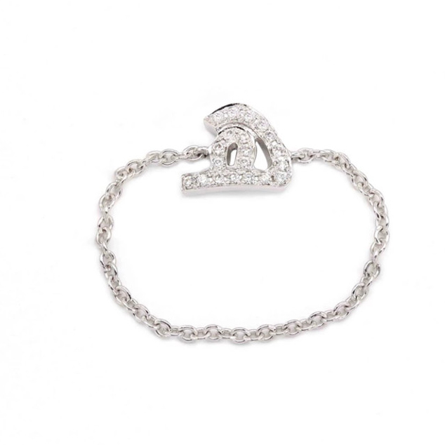 Conception de chaîne selon votre idée, bijoux de bracelet en argent CZ remplis de rhodium