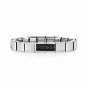 Hersteller von vergoldetem Schmuck aus China, maßgeschneidertes Composable Glam-Armband, Double Carbon