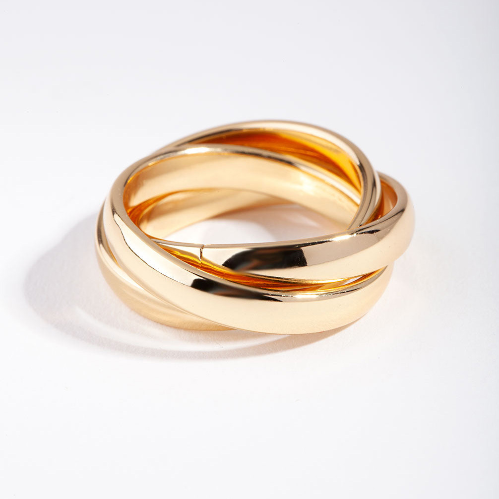 Čína Stříbrné prsteny velkoobchodní dodavatelé zlatem plněných šperků