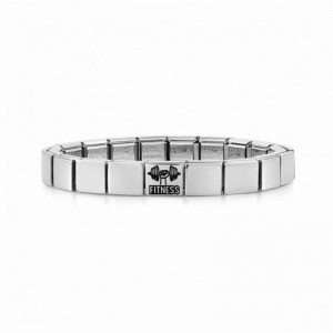 Composabel Glam Rhodium Plated bracelet personalized OEM ODM with logo for jewelry wholesaler
