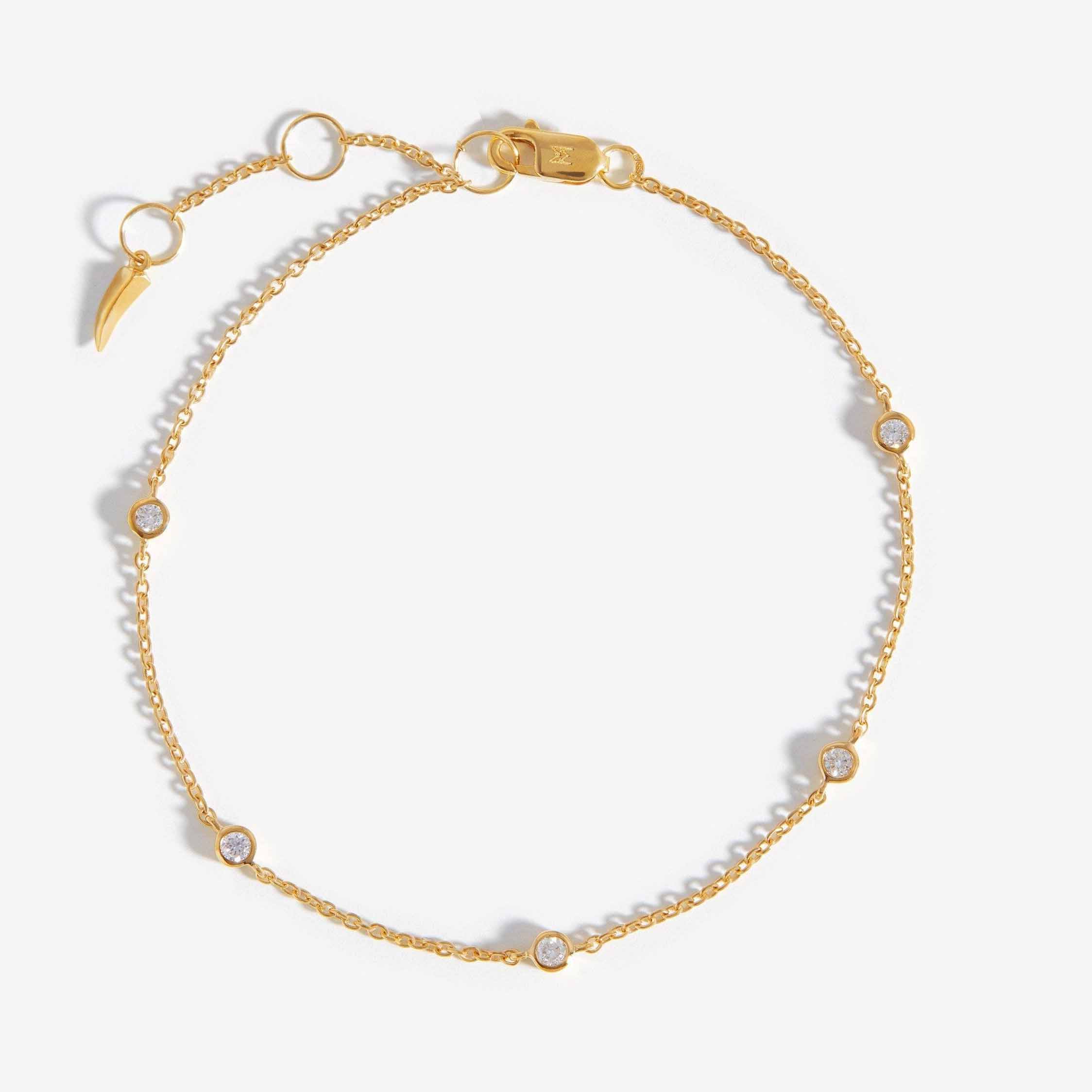 Crie seu próprio design em pulseira de prata 925 com corrente de joias vermeil ouro 14k