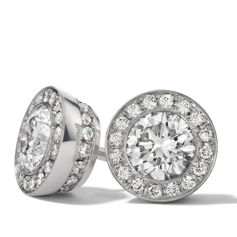 Create custom engraved jewelry factory, silver earrings