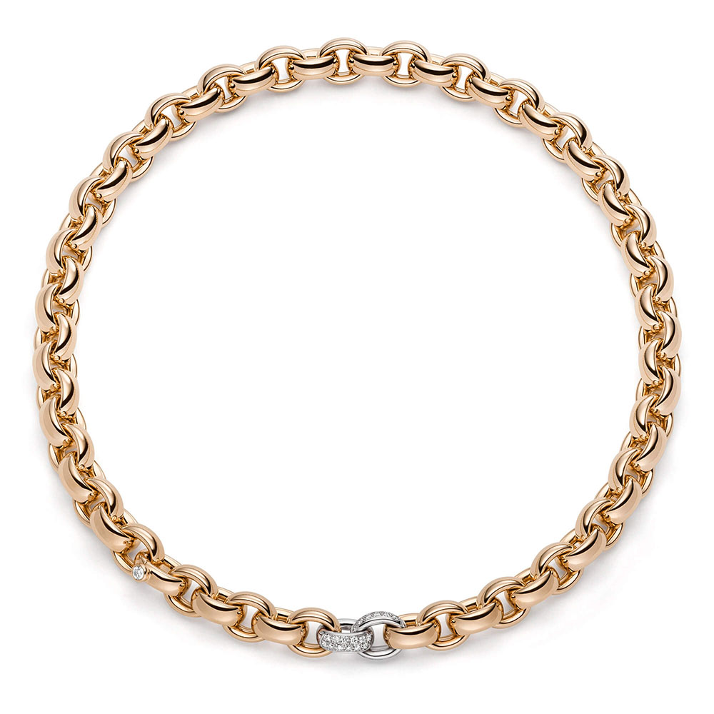 Tworzy niestandardową damską srebrną bransoletkę CZ pokrytą 18-karatowym różowym złotem, stworzoną specjalnie dla Ciebie