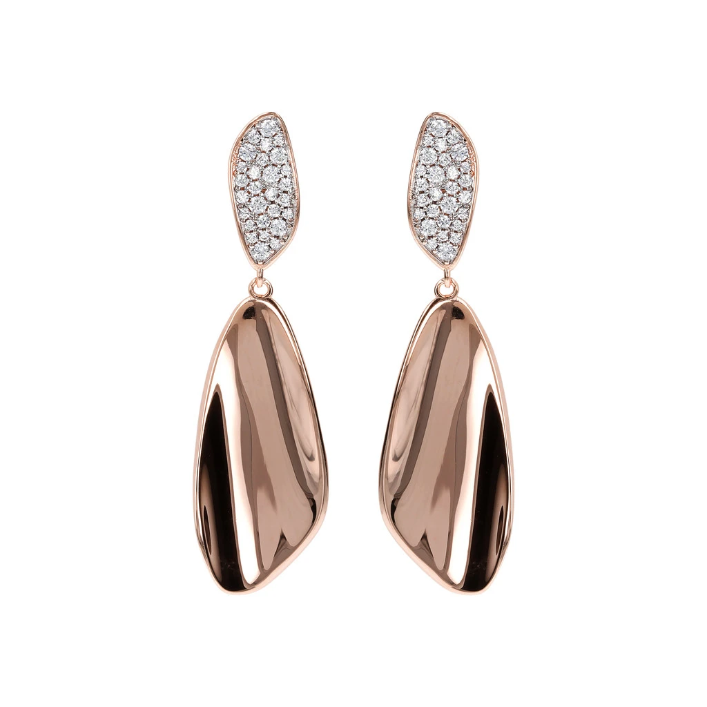 Boucles d'oreilles en argent 925 avec zircone cubique, conception de bijoux OEM/ODM, grossistes de bijoux à la mode personnalisés, vente en gros