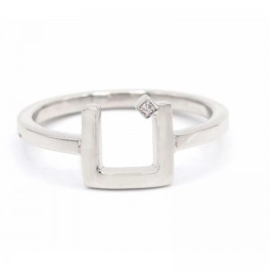 Cubic zircon rings custom made design by 925 sterling manufacturer wholesaler