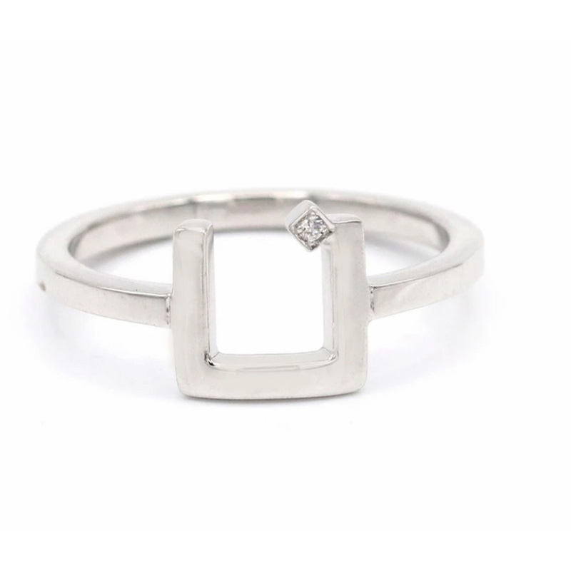 Cubic zircon rings custom made design by 925 sterling manufacturer wholesaler