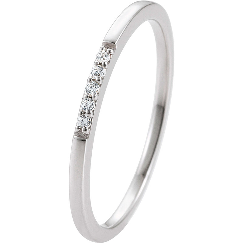 Cubiz zirconia stering silver ring odm smycken tillverkare