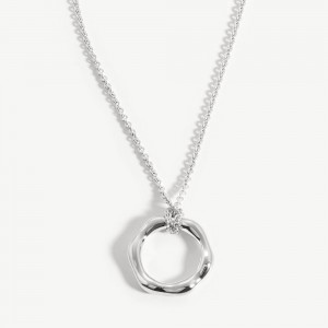 Produttore di argento sterling con mini collane con ciondolo fuso all'ingrosso Cusotm