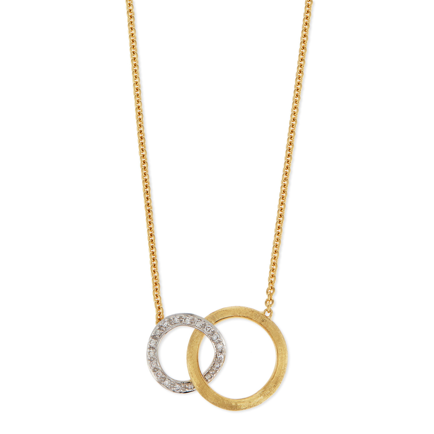 Wholesale Custom 18K gold Pave Diamond Link Necklace OEM ODM manufacturer OEM/ODM Jewelry