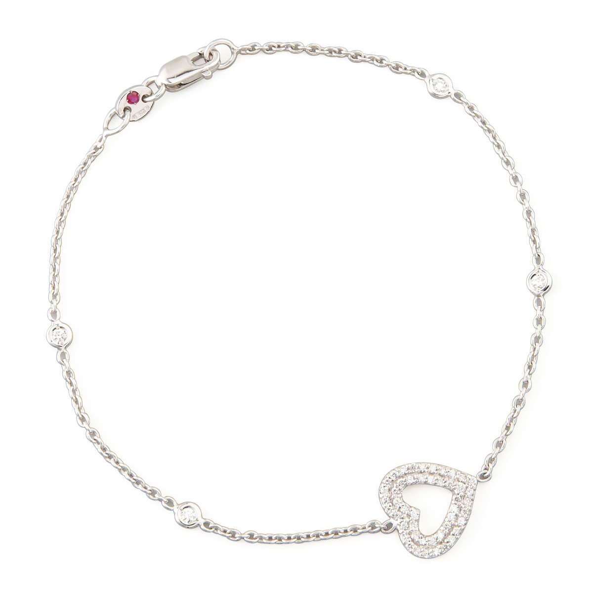 Wholesale OEM/ODM Jewelry Custom 925 Silver & CZ Bracelet Fashion 925 Silver Jewelry