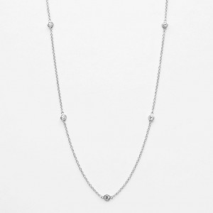 Custom 925 Silver Long Necklace supplier