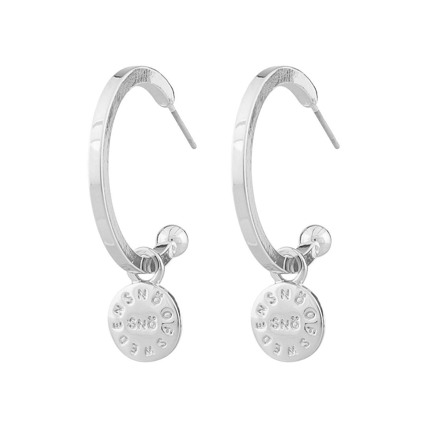 Custom 925 Silver White Gold Plated Earrings OEM manufacturer OEM/ODM Jewelry