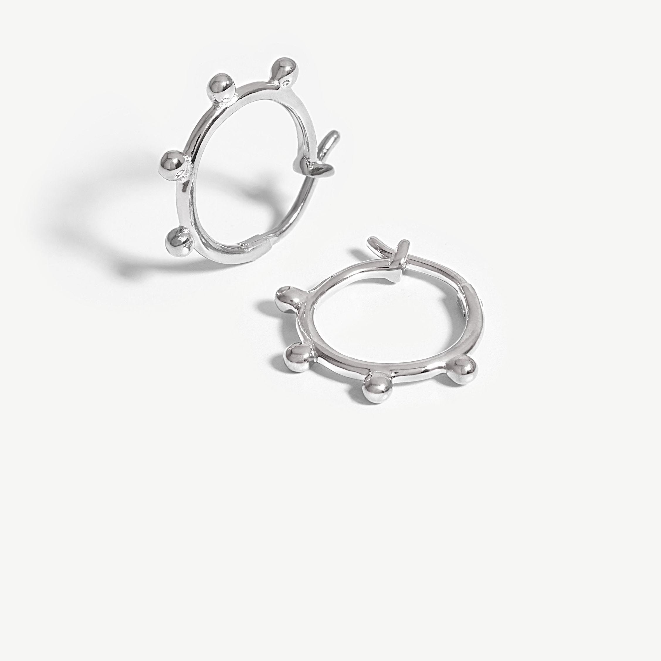 Boucles d'oreilles personnalisées en argent 925, fabricant de bijoux en argent 925