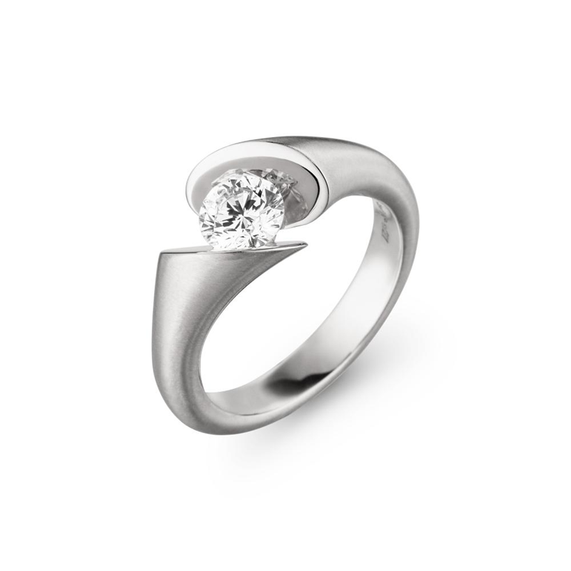 Custom 925 sterling silver ring CZ jewelry plating with