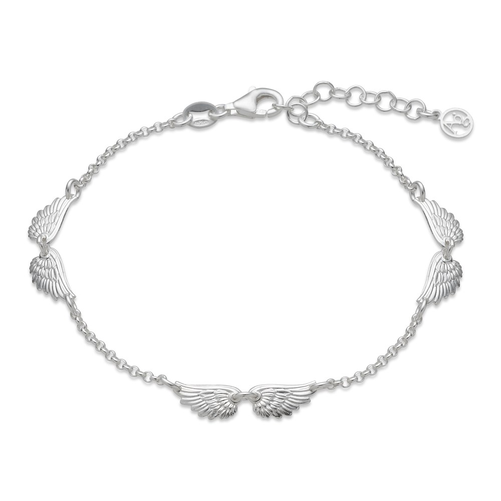 Fabricants de bracelets de conception d'aile d'ange personnalisés de bijoux en argent 925