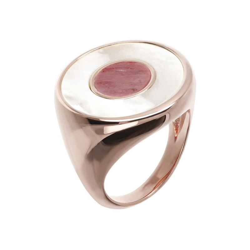 Custom Bicolor Chevalier Ring, velkoobchod výrobců šperků se soukromými značkami