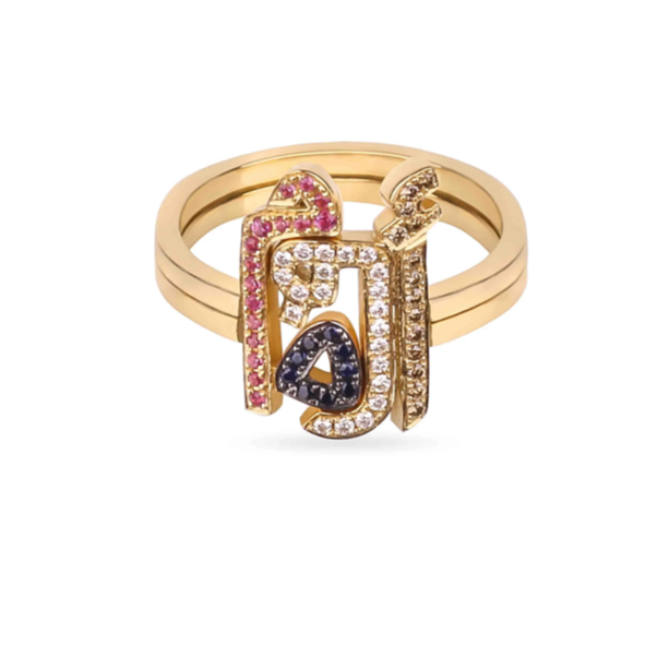 Custom CZ ring in sterling silver 925 that can be gold-plated and with your designs wholesaler