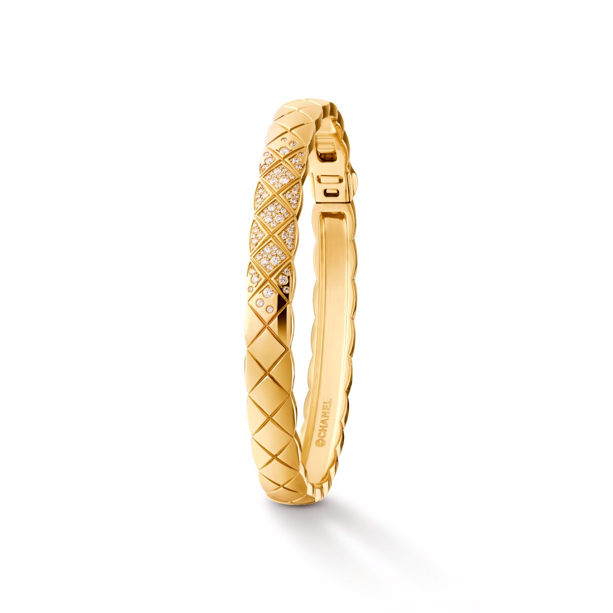Custom Design 925 Sterling Silver bracelet bangle in 18K yellow gold OEM/ODM Jewelry