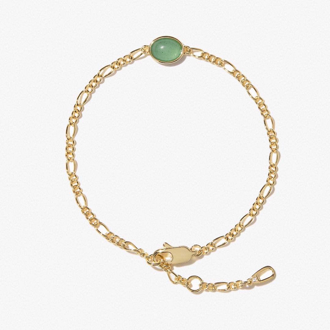 Bracciale a catena in oro dal design personalizzato placcato in oro su argento sterling 925