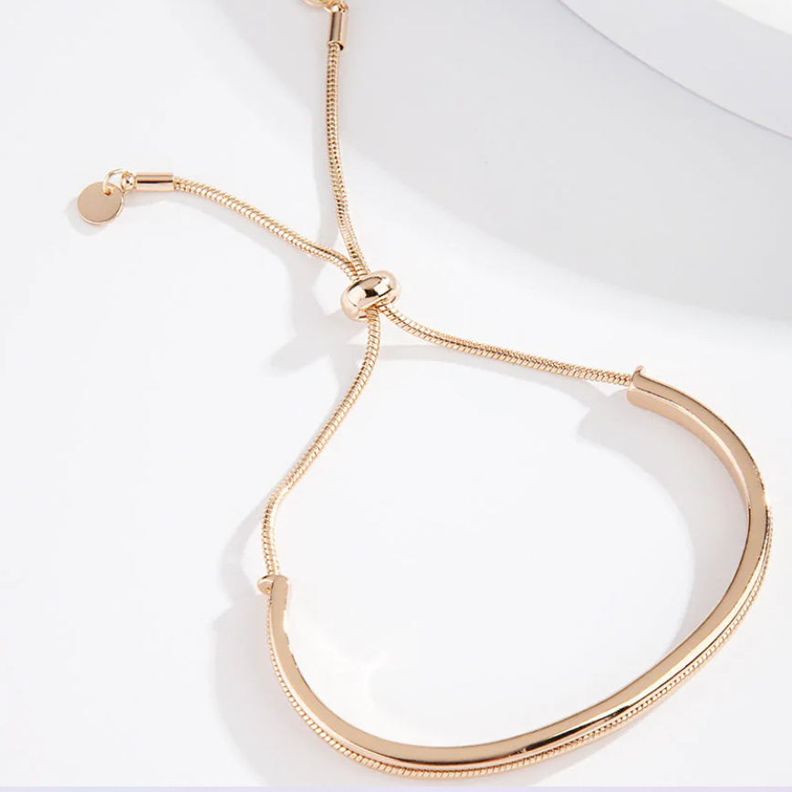 Custom Design Gold Plated Diamante Rigid Bracelet Jewelry for Any Your Needs