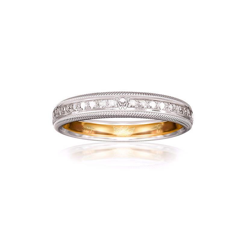 Wholesale Custom German white gold OEM/ODM Jewelry ring design GAI diamond ring supplier