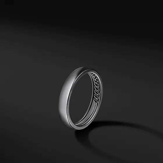 Grossist OEM/ODM smycken anpassade Tyskland herrring design silver ring smycken leverantör