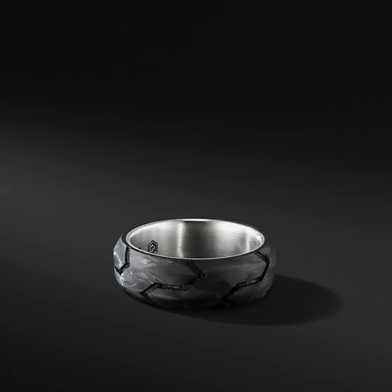 Fornitore di gioielli OEM / ODM personalizzato all'ingrosso dell'anello d'argento 925 di progettazione dell'anello d'argento degli uomini della Germania