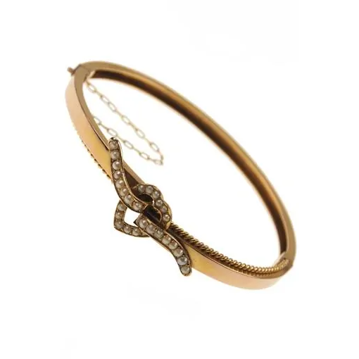 Bracciale in oro personalizzato per gioielli OEM / ODM all'ingrosso con servizio OEM di bracciale di design perle