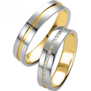 Custom Gold & Silver Name ring wholesale 925 silver jewelry manufacturer