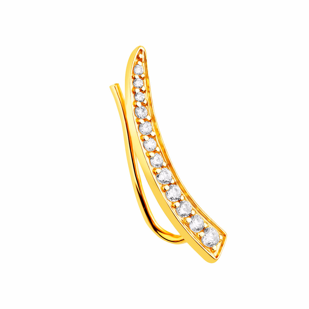 Groothandel Custom Gold oormanchet vroue se fyn juweliersware ontwerper OEM / ODM Jewelry