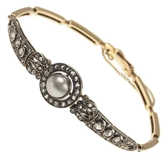 Wholesale Custom Gold  silver Bracelet design jewelry OEM service OEM/ODM Jewelry