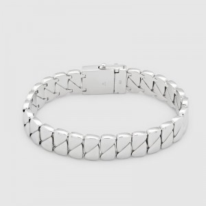 Custom Handmade CZ sterling silver  drop bracelet Jewelry supplier