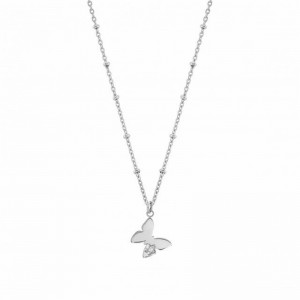 Custom Jewelry Manufacturer & Supplier Oem Odn Butterfly Necklace In 925 Sterling Silver wholesaler